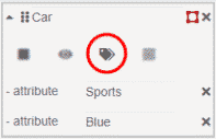 Tag attribute icon Tag attribute icon