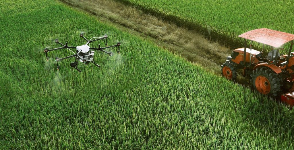 Drone-based crop monitoring
