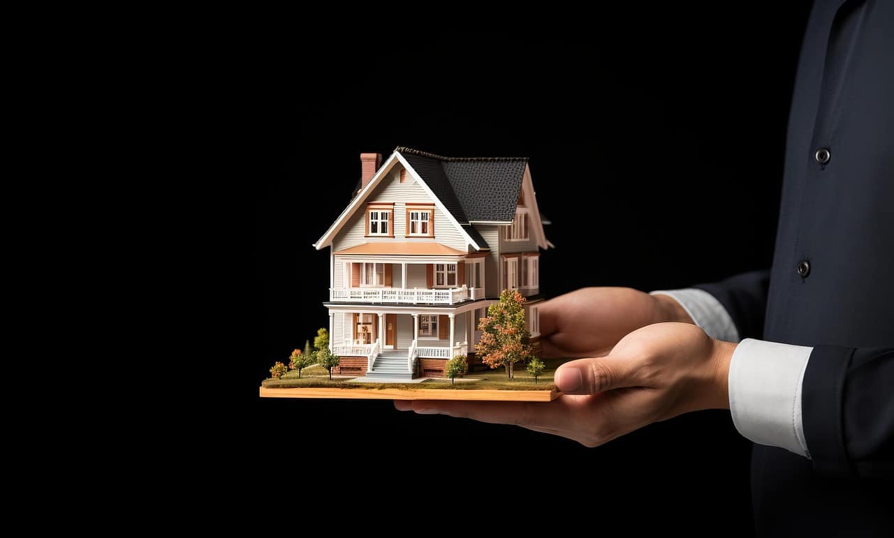 Free house miniature model illustration