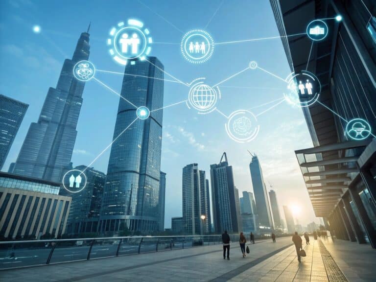 AI in business - artistic impression. Image credit: Alius Noreika / AI