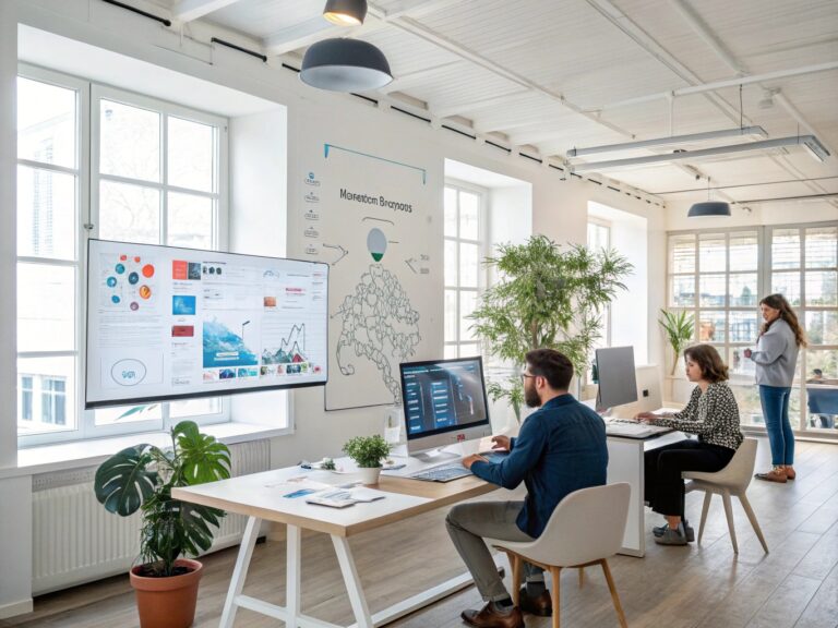 AI-assisted design and marketing analytics - artistic impression. Image credit: Alius Noreika / AI
