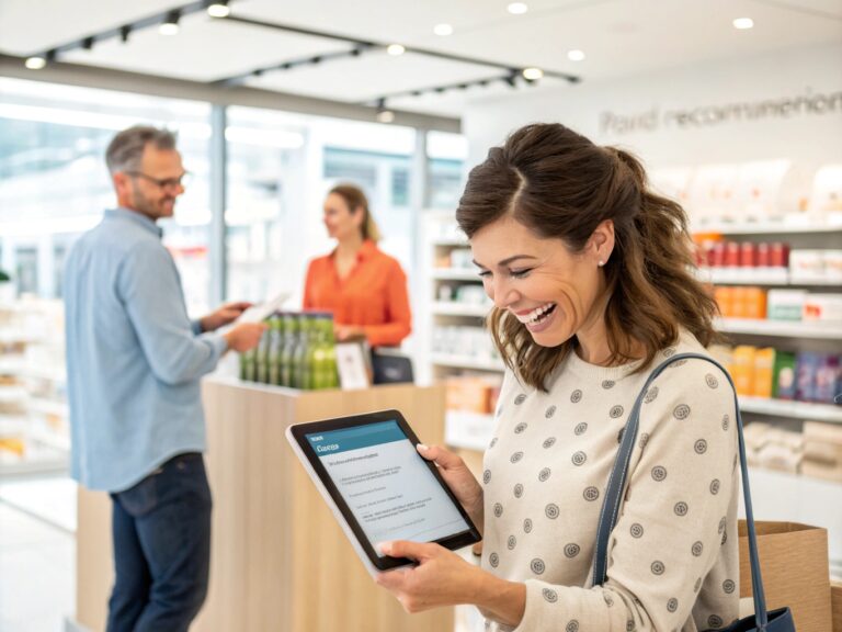 Personalized digital customer experience - artistic impression. Image credit: Alius Noreika / AI