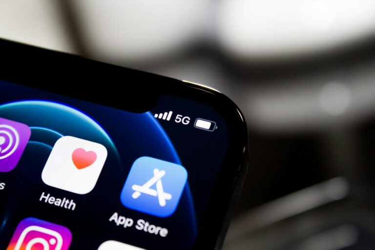 App Store icon on a smartphone screen. 