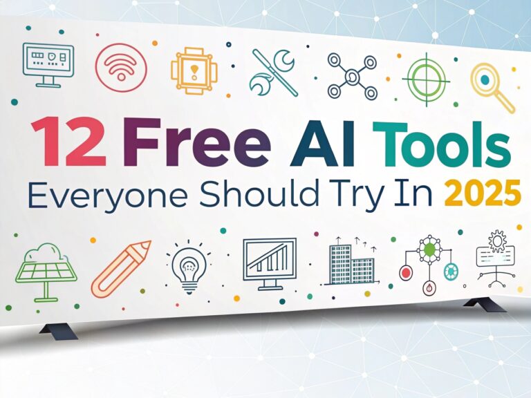 Discover these 12 incredibly useful, powerful free AI tools.