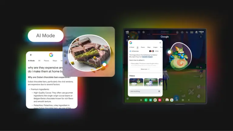 Google AI mode. Image credit: Google