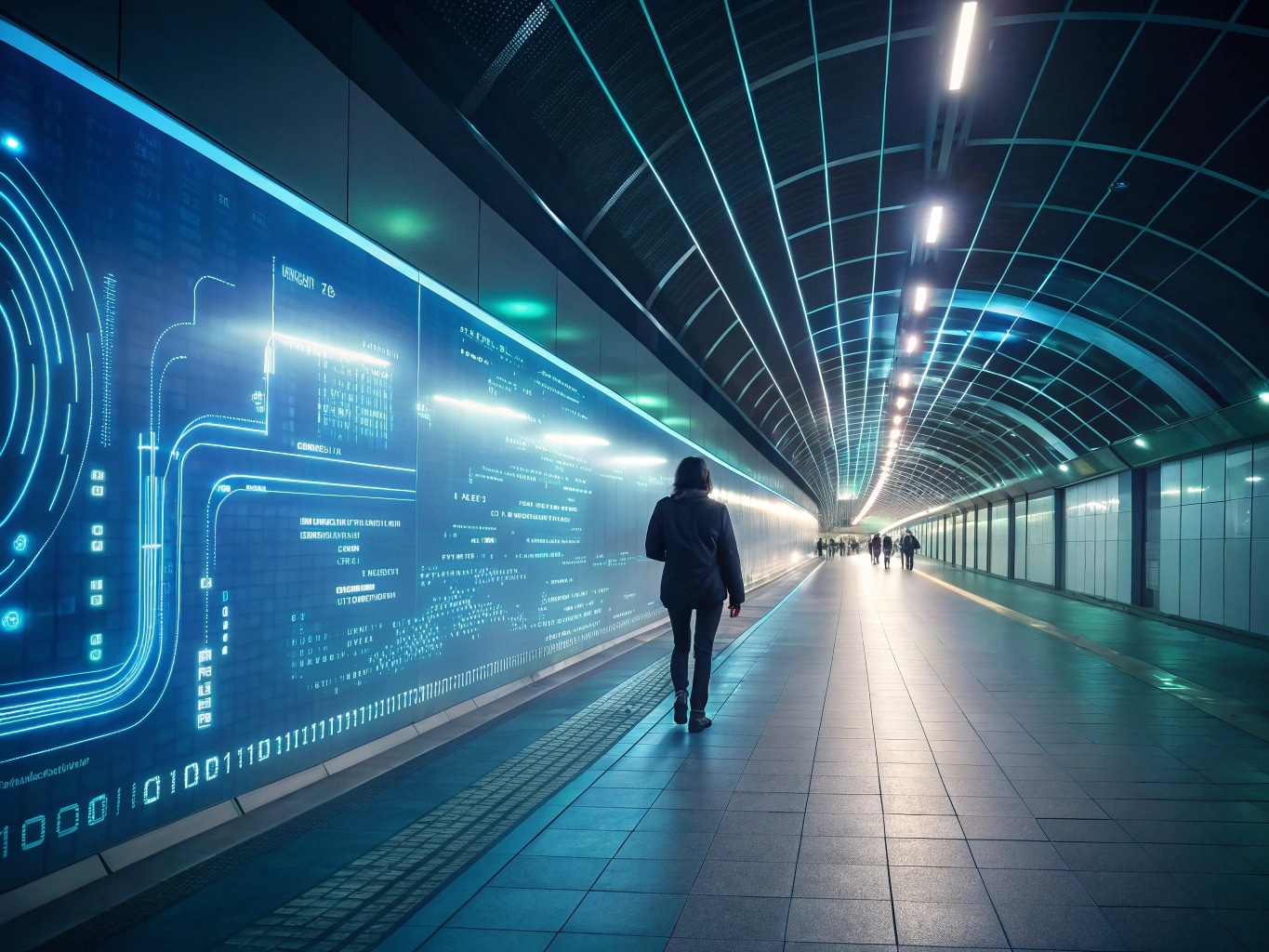 Artificial intelligence - artistic impression. Image credit: Alius Noreika / AI