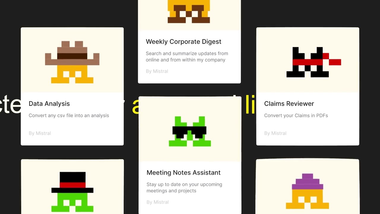 Le Chat Enterprise interface