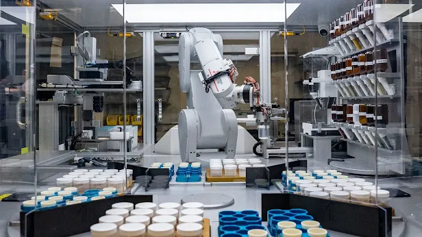 AI for Materials Discovery: How GNoME is Changing Science - SentiSight.ai Inside A-Lab, a facility at Berkeley Lab dedicated to developing artificial intelligence that guides robots to create new materials.