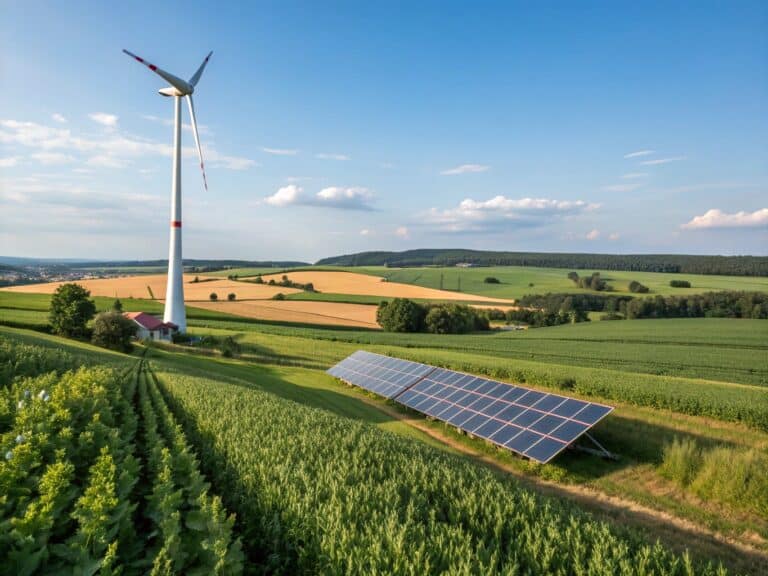 Green economy - artistic impression. Image credit: Alius Noreika / AI