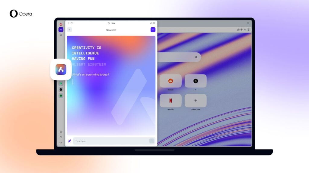 Aria–Opera's Impressive AI Assistant - SentiSight.ai Opera's Aria AI assistant