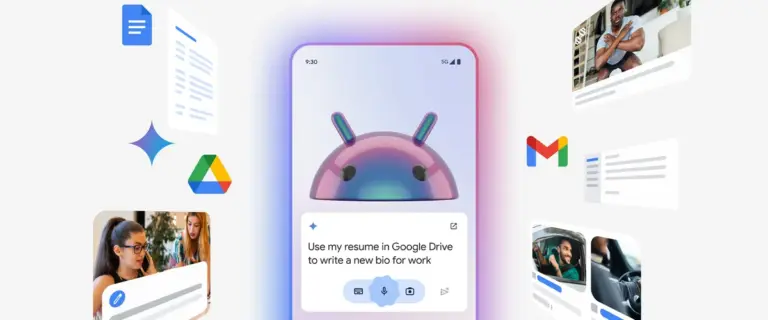 Google AI on a smartphone - illustrative photo. Image credit: Google