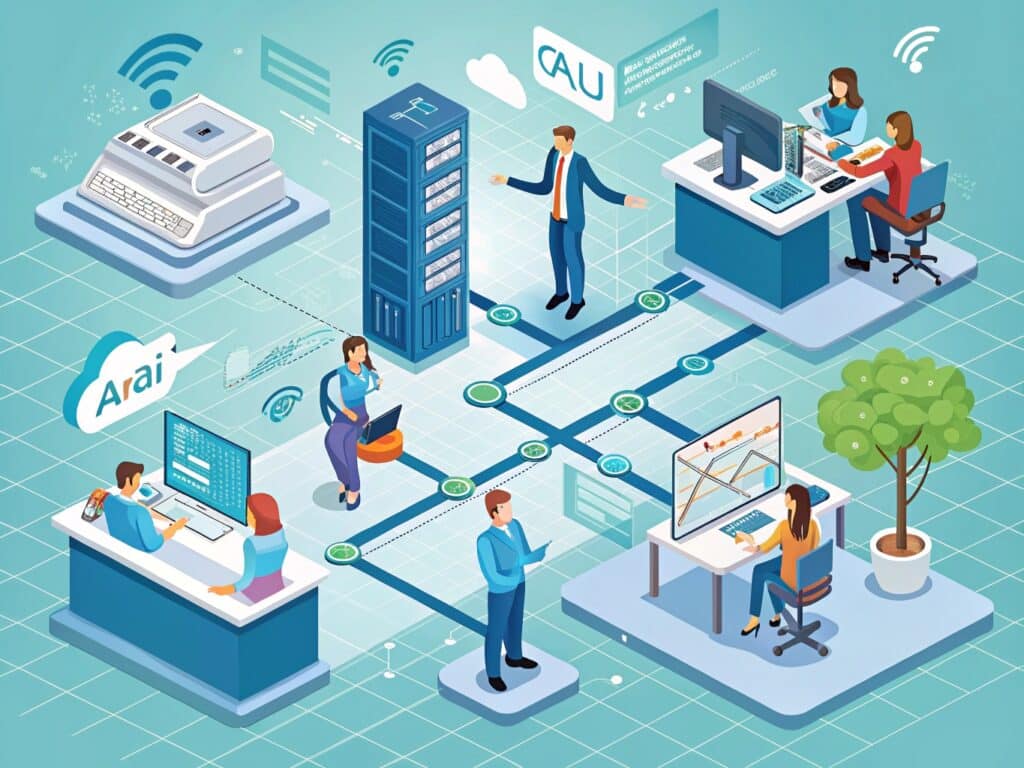 The Best Cloud-Native Agent Gateways in 2026 - SentiSight.ai Using Agentic AI workflows in business. Image source: Alius Noreika / AI