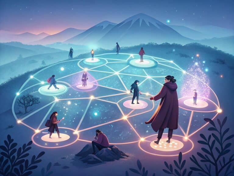AI storytelling - artistic concept. Image credit: Alius Noreika / AI