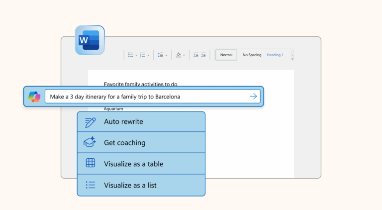 You can plan events using widely available AI tools, such as Microsoft Copilot AI, too. Image credit: Microsoft