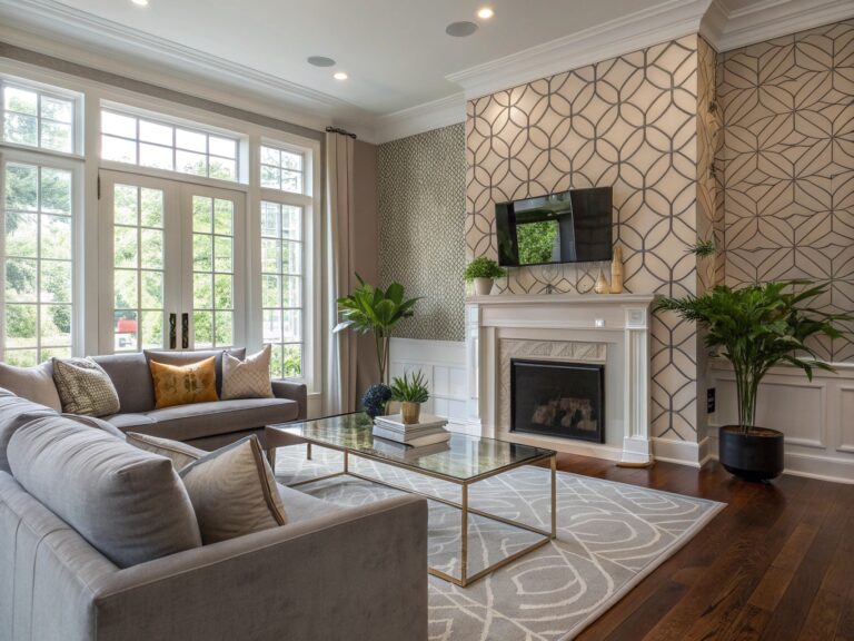 AI-produced interior design.