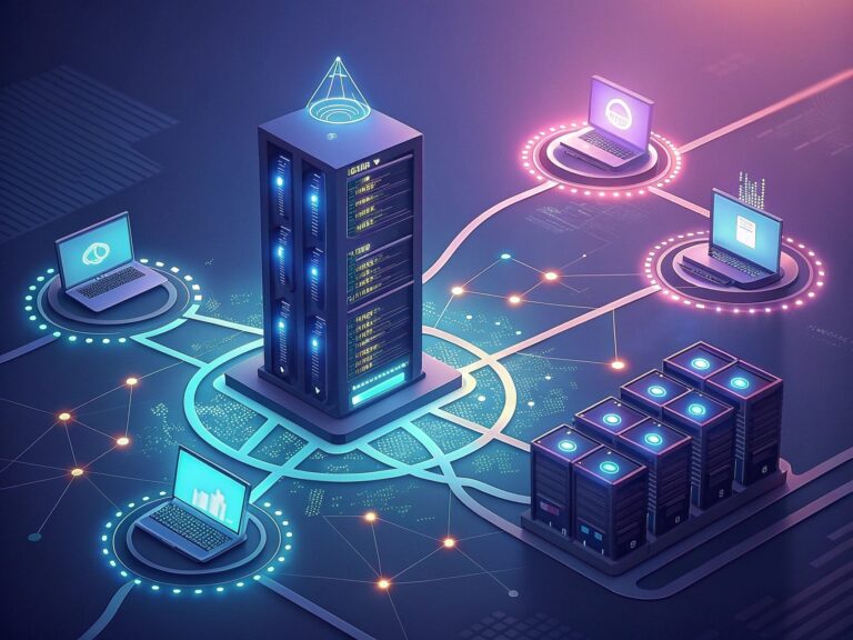 Proxy servers - artistic impression. Image credit: Alius Noreika / AI