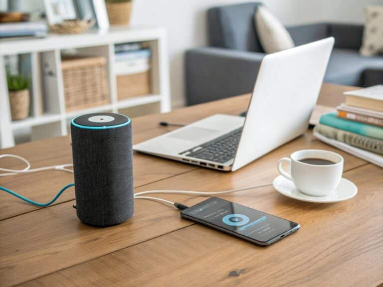 Voice commerce - artistic impression. Image credit: Alius Noreika / AI