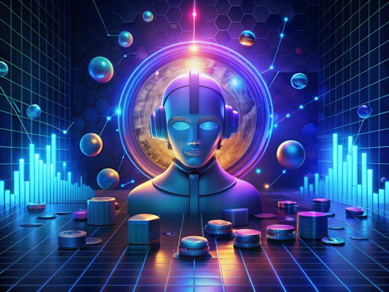 AI, financial investments - artistic impression. Image credit: Alius Noreika / AI