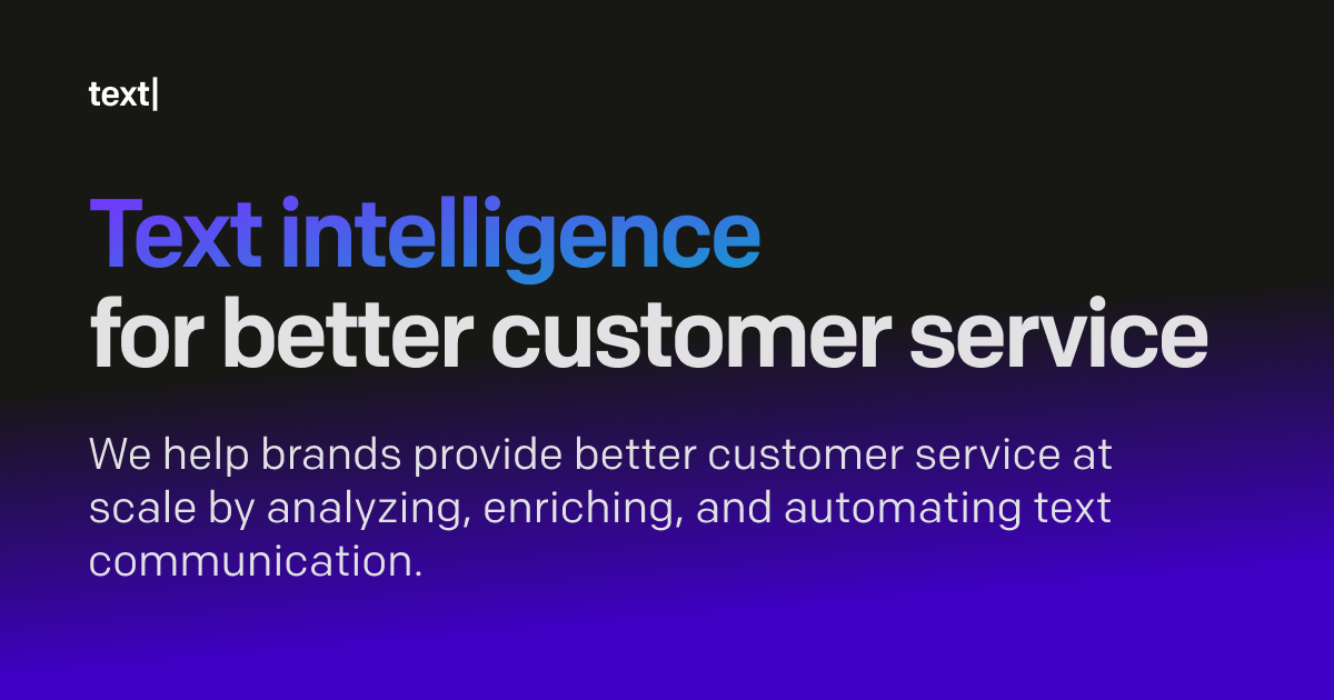 Text: AI Tool to Improve Customer Engagement via Automated Service Assistance - SentiSight.ai Slogan by Text