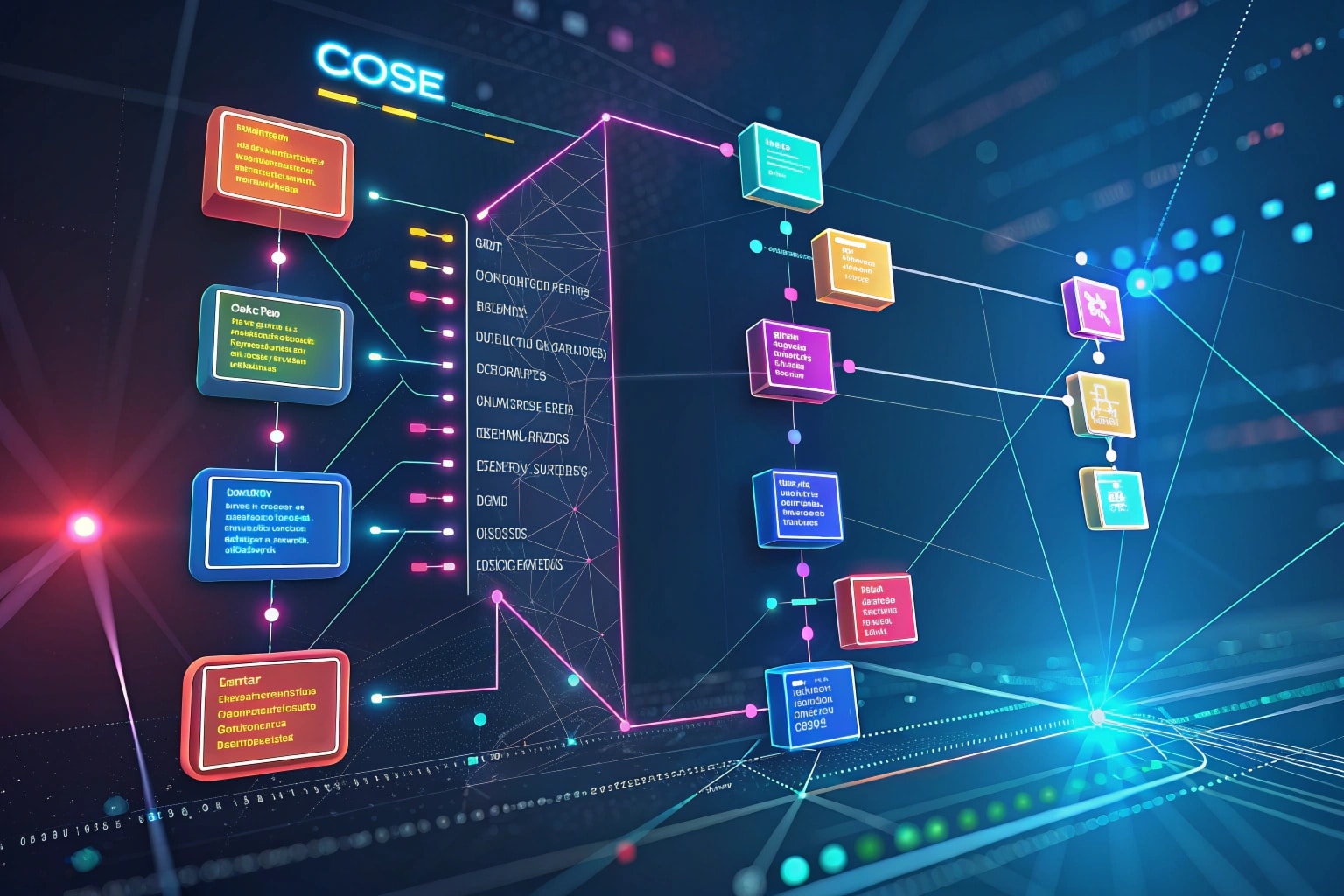Generative AI coding systems - artistic impression. Image credit: Alius Noreika / AI