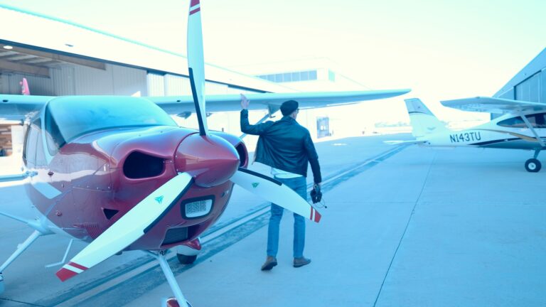 How AI is Improving the Quality of Pilot Training - SentiSight.ai An aircraft pilot. Image credit: Horizon Flights via Unsplash, free license