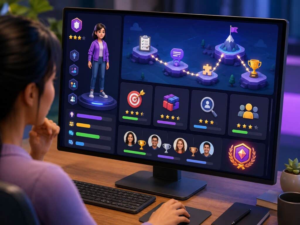 Gamified candidate assessment in recruitment 