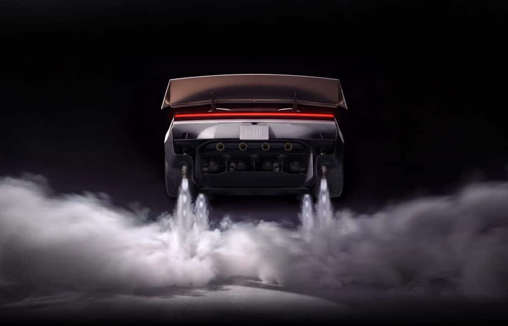 Will More Automotive Manufacturers Use Thrusters for Airborne Abilities? - SentiSight.ai The new Tesla Roadster with thrusters visible.