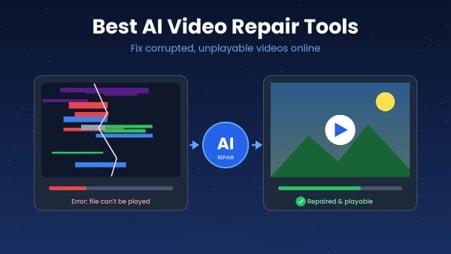 Best AI Video Repair Tools to Fix Corrupted Videos Online - SentiSight.ai Best AI Video Repair Tools to Fix Corrupted Videos Online - SentiSight.ai